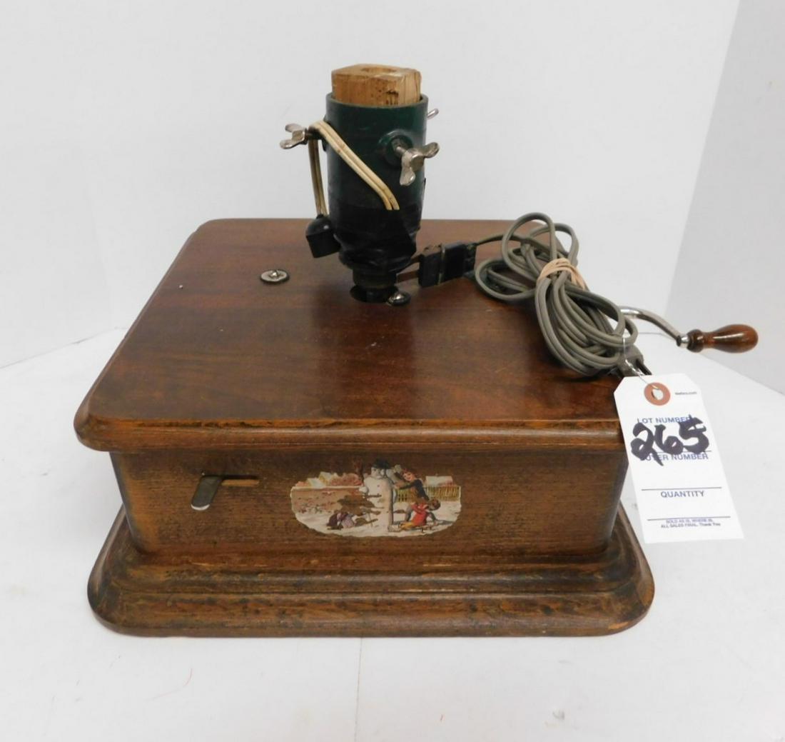 Wooden Revolving Christmas Tree Stand (1 of 2)