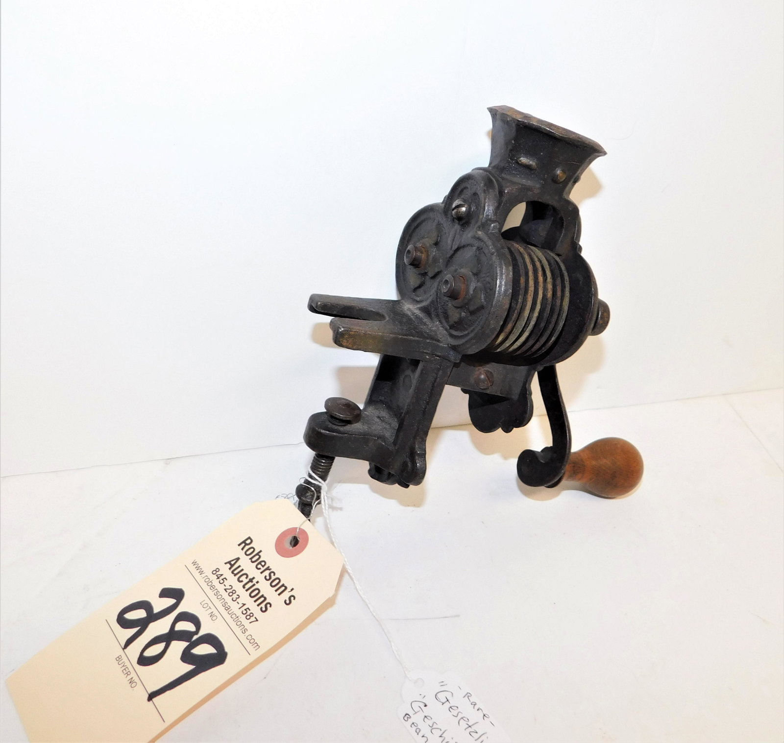 Rare "Gesetzlich" Bean Slicer (1 of 2)