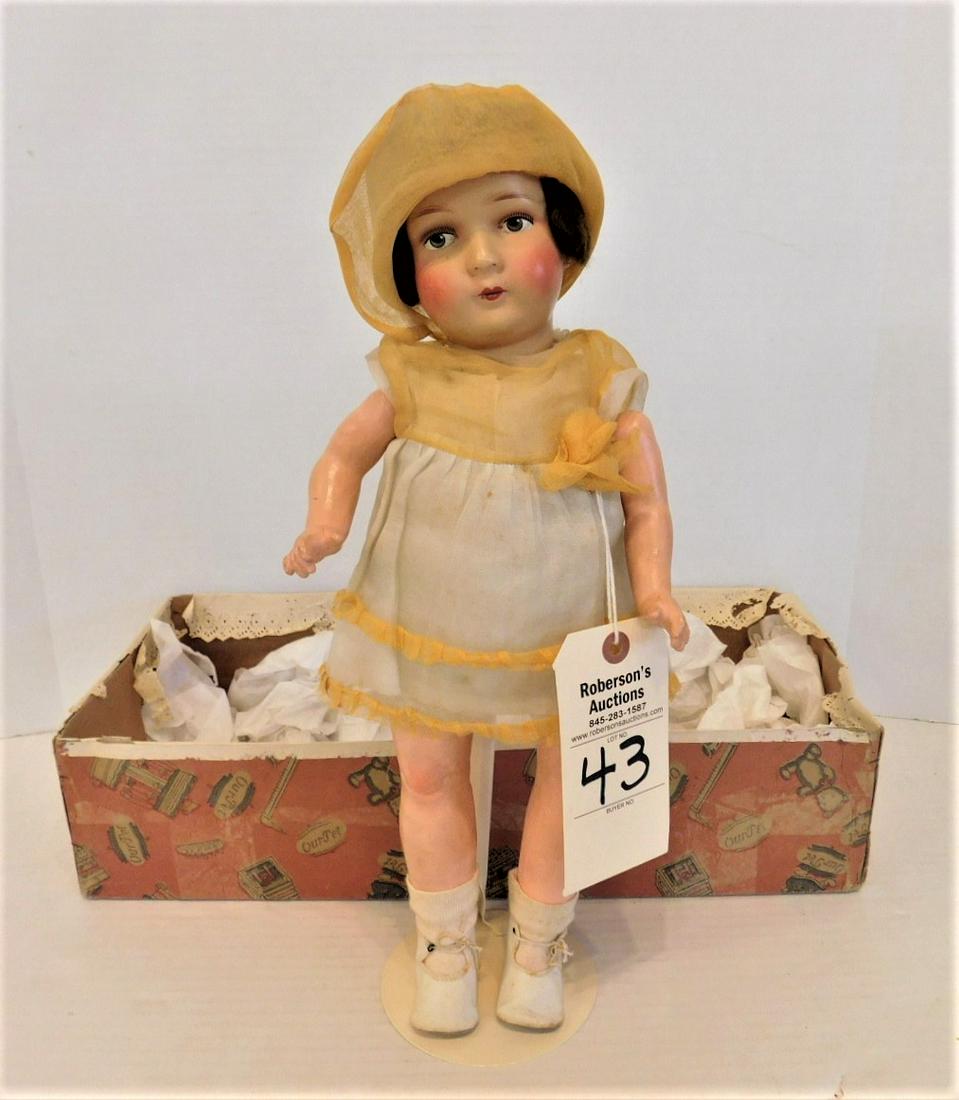 17 1/2in. Compo "Our Pet" German Doll (1 of 2)