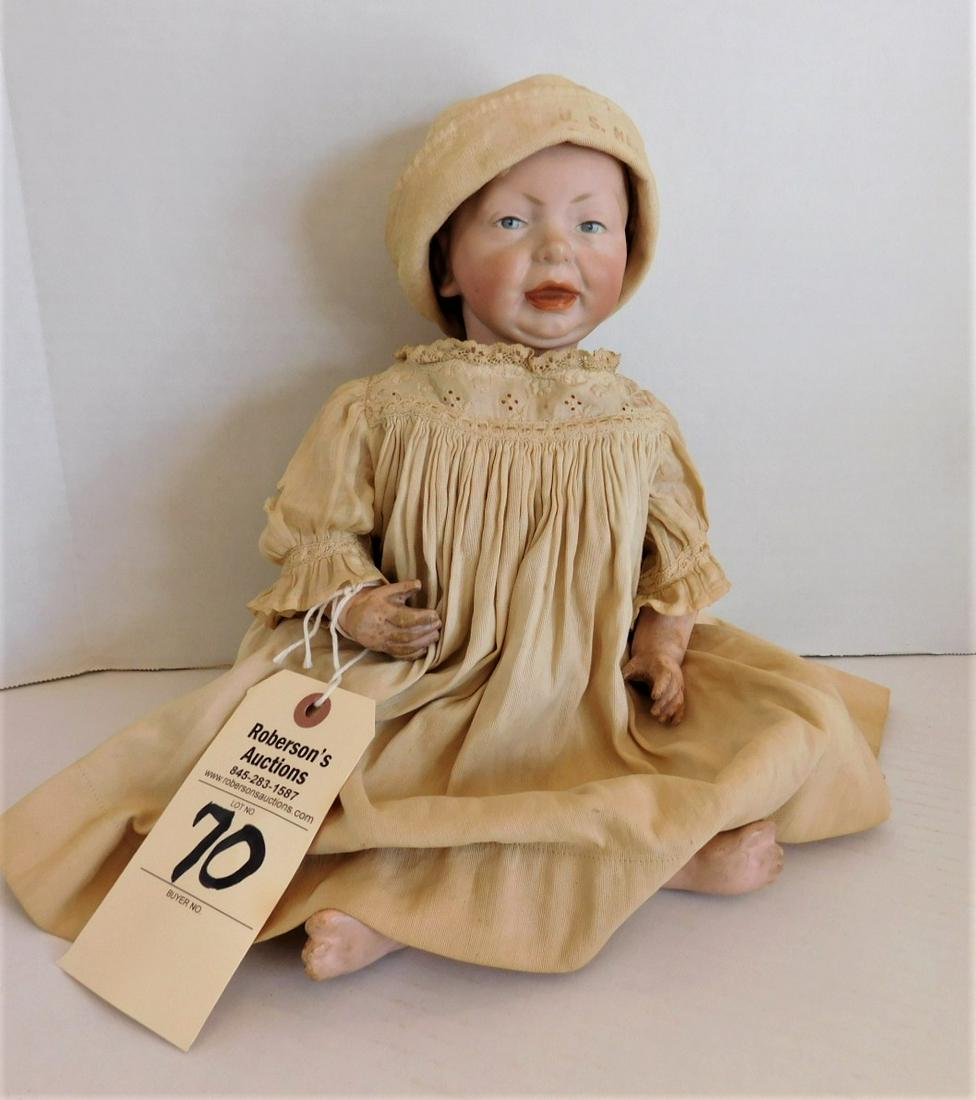 15in. Bisque Head K*R Boy Doll (1 of 2)