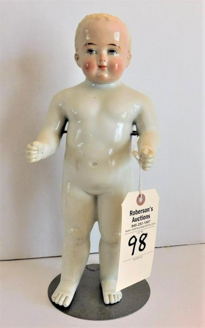 15 1/2in. Porcelain  Boy Doll (1 of 2)