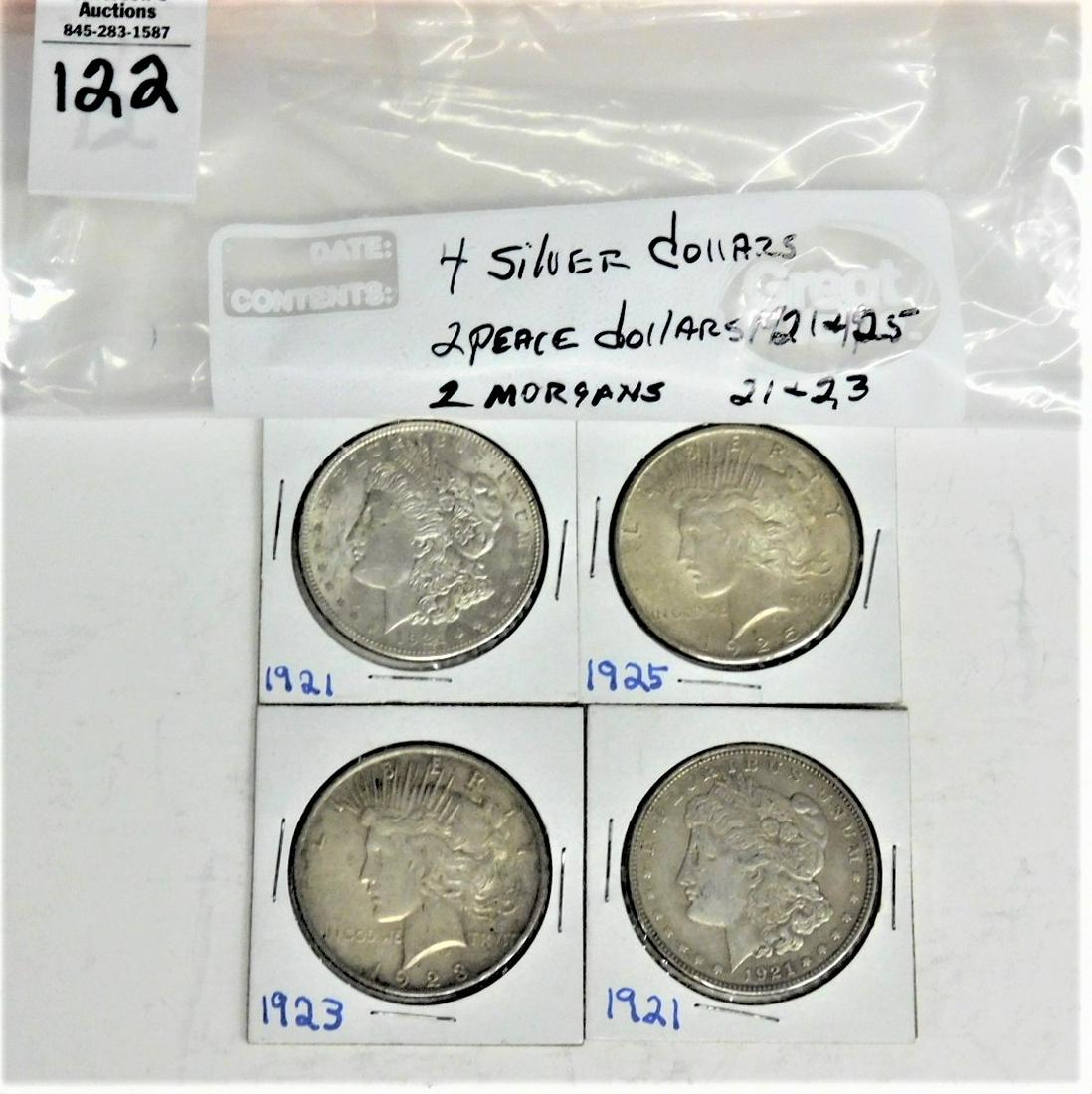 4 Silver Dollars (1 of 1)