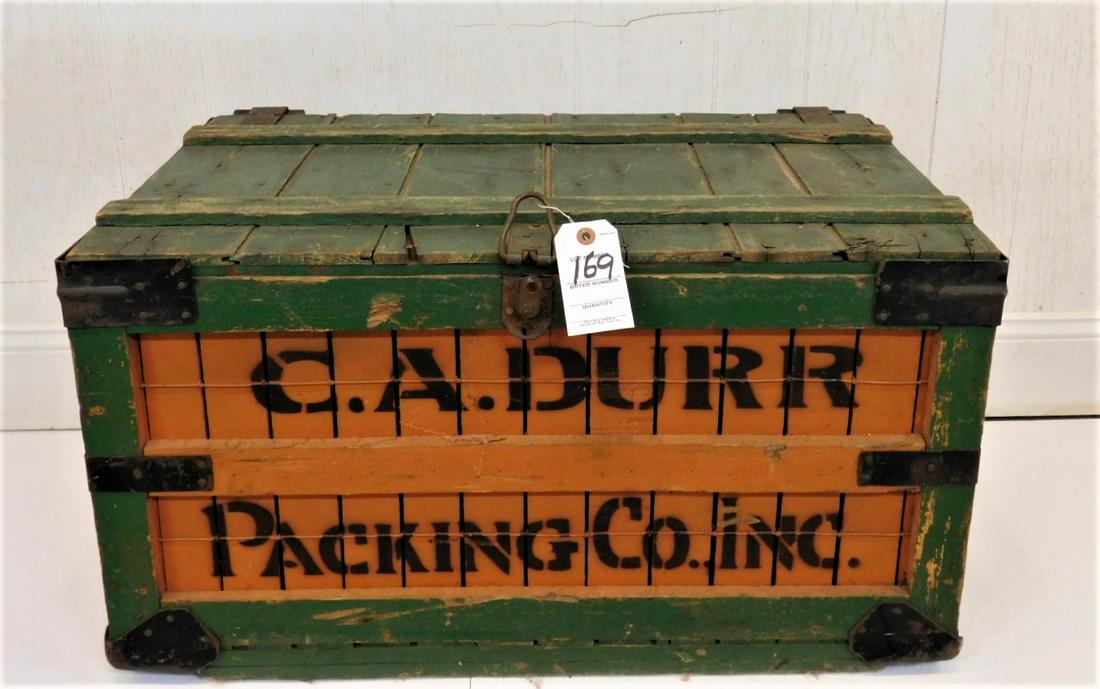 Apple Crate "C.A. Durr Packing Co, NY (1 of 3)