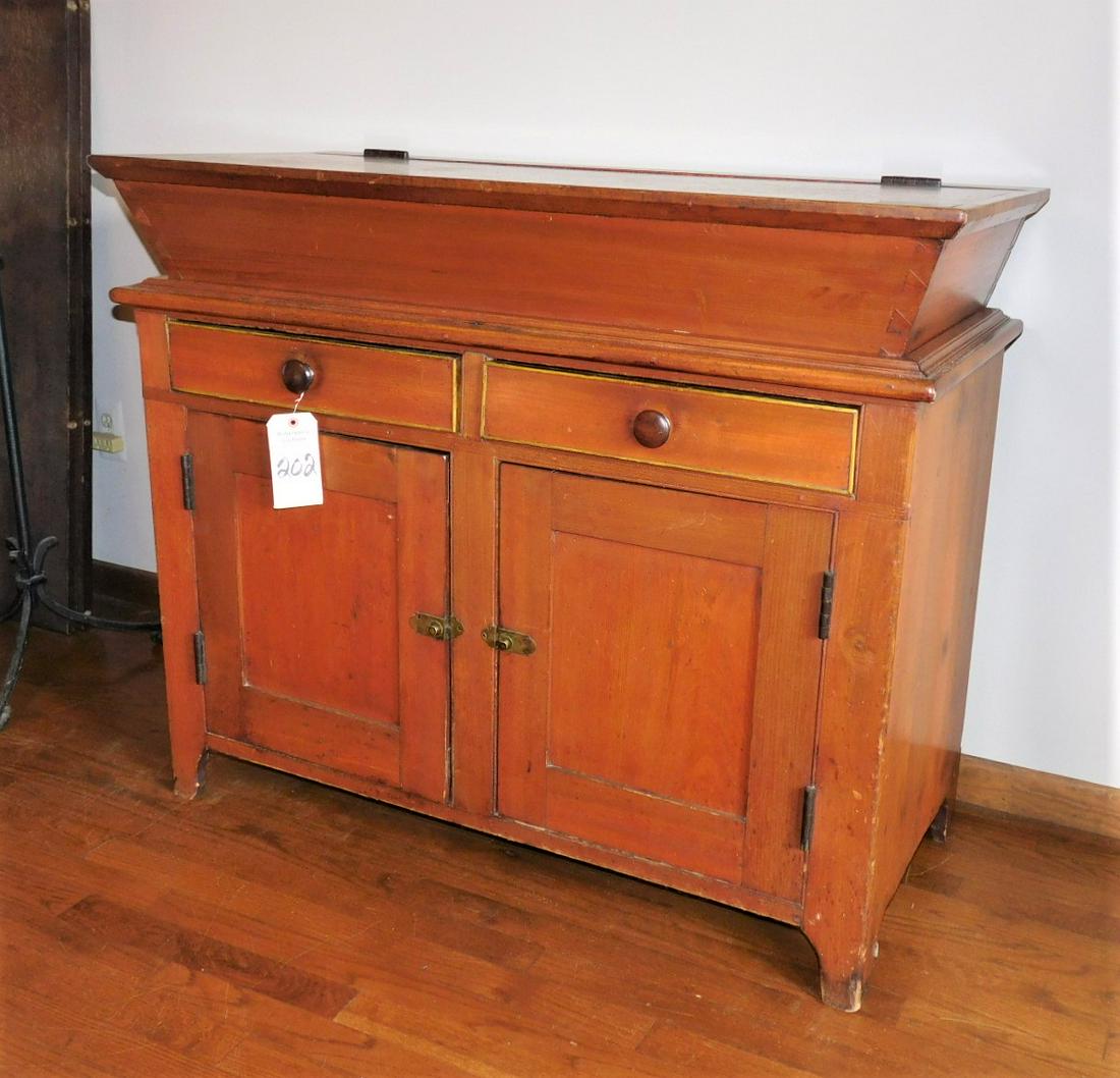 Early 19thC. Cherry Dry Sink (1 of 3)