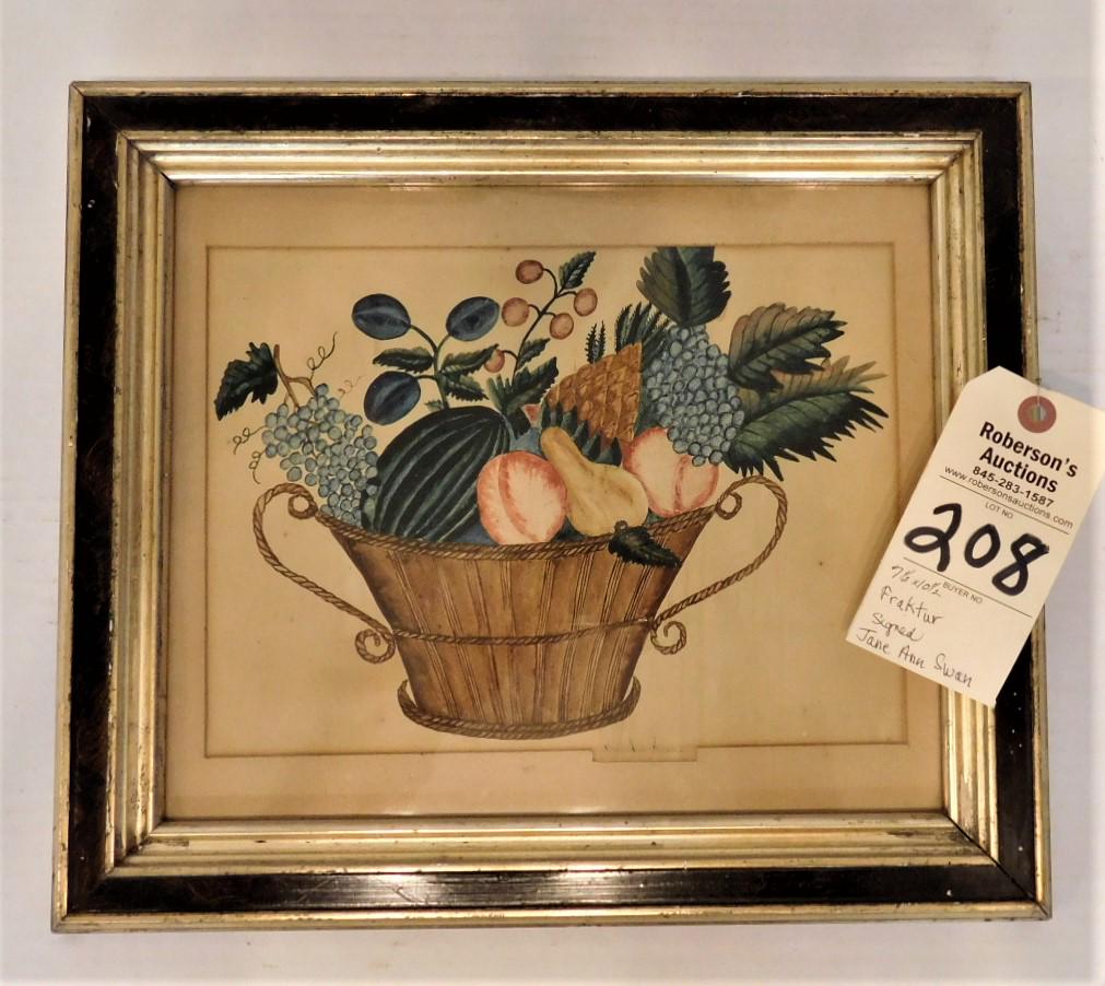 Fraktur or Theorem  of "Basket of Fruit" (1 of 3)