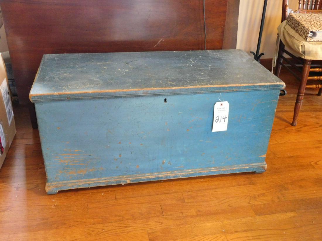 Early Blanket Box in Old Blue (1 of 3)