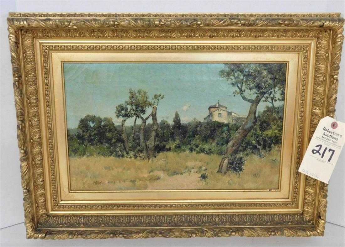 12 1/2" x 8 1/2" O/C Signed F.Gordero (1 of 5)