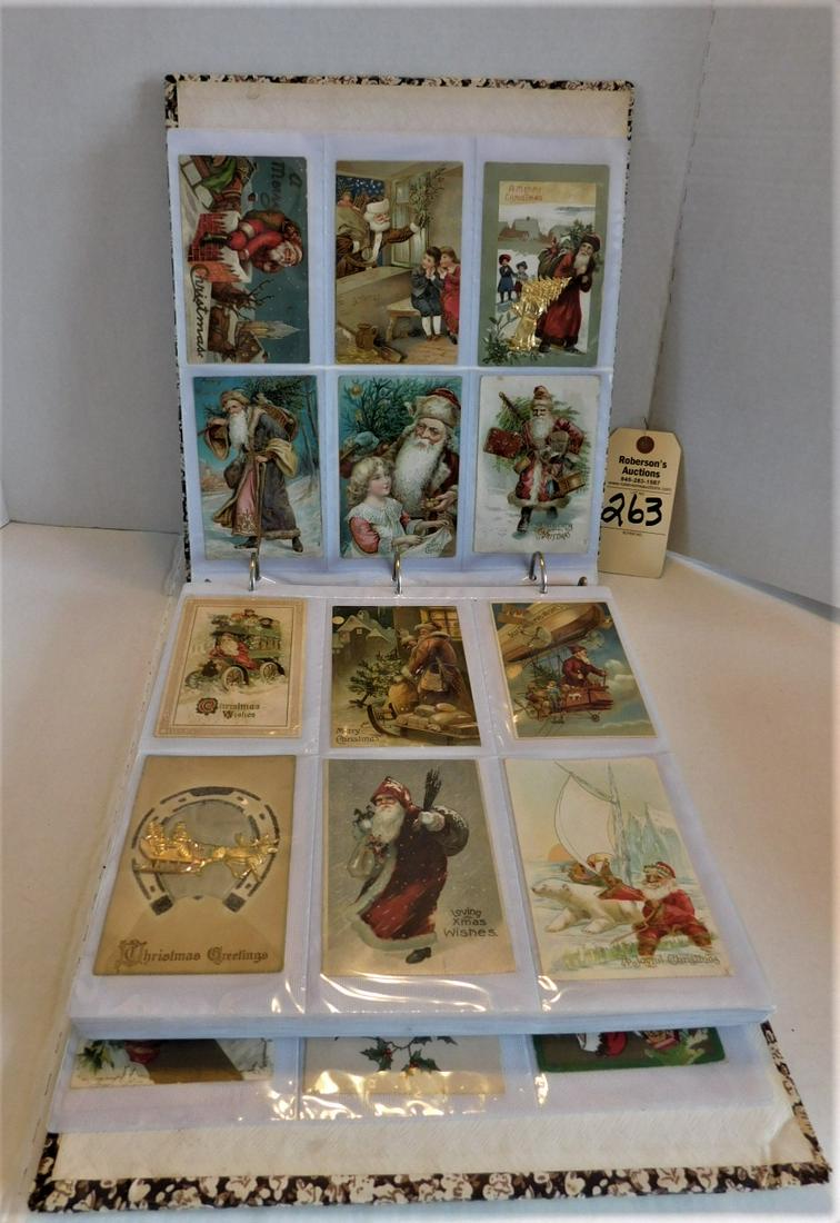 Large Album of Christmas Postcards (1 of 4)