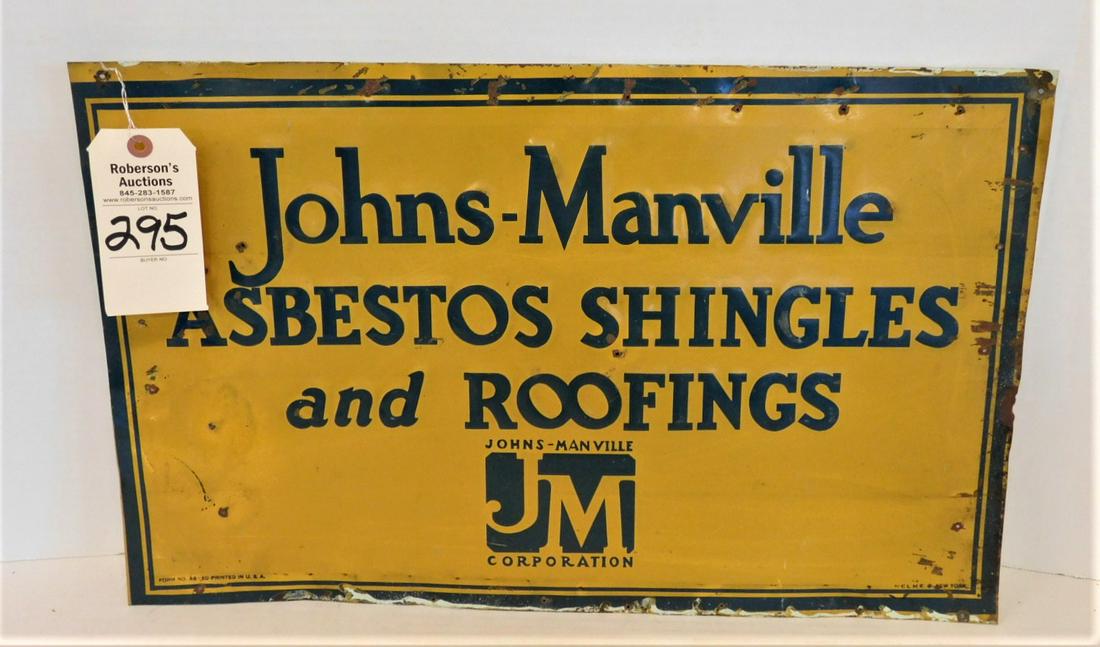 Johns-Manville Asbestos and Shingles and Roofings (1 of 2)