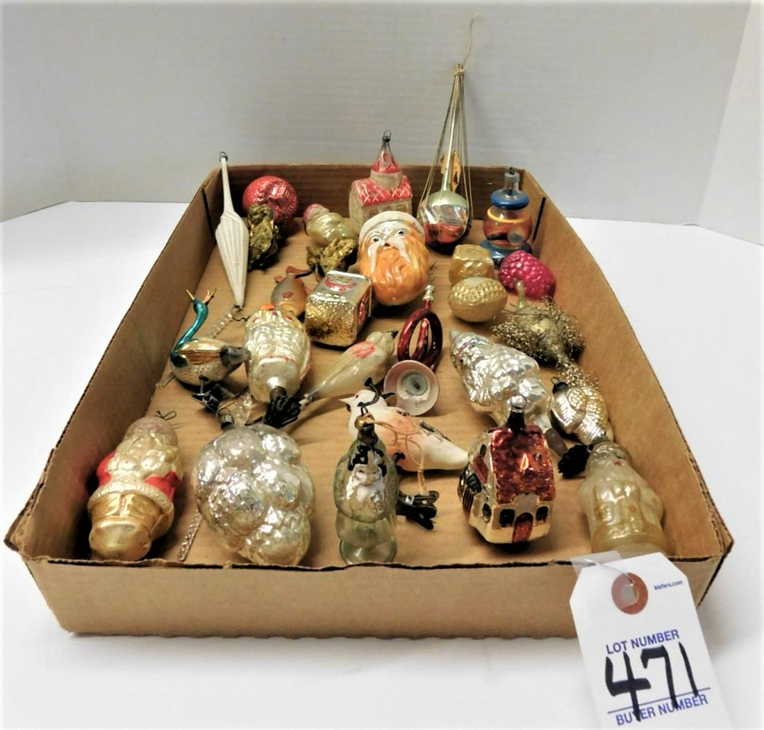 Victorian Christmas Figural Ornaments (1 of 1)