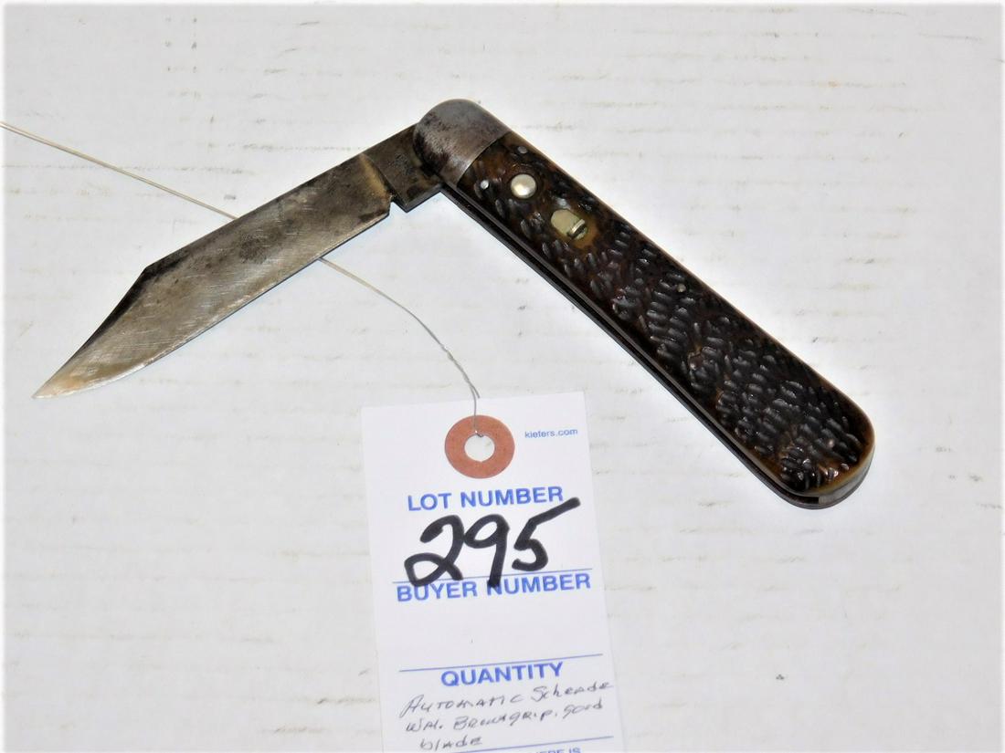 Automatic Schrade Walden Blade Auction