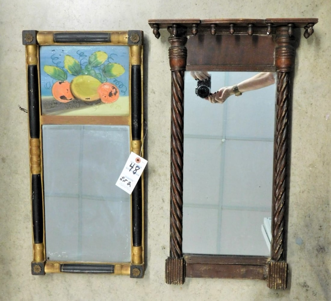 Lot of 2 Wall Mirrors (1 of 3)