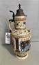 German Beer Stein w/ Pewter Top