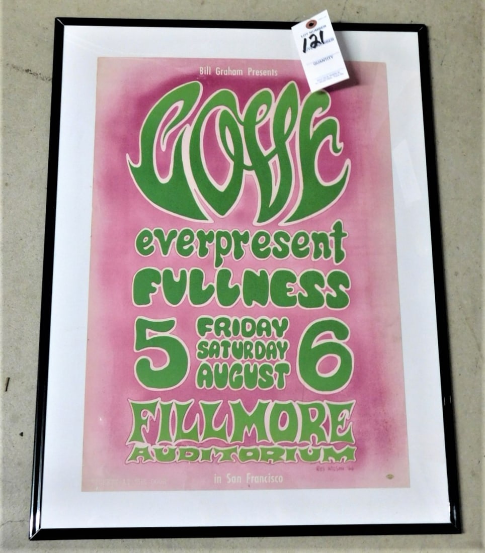 Orig. Bill Graham Prod. Poster (1 of 2)