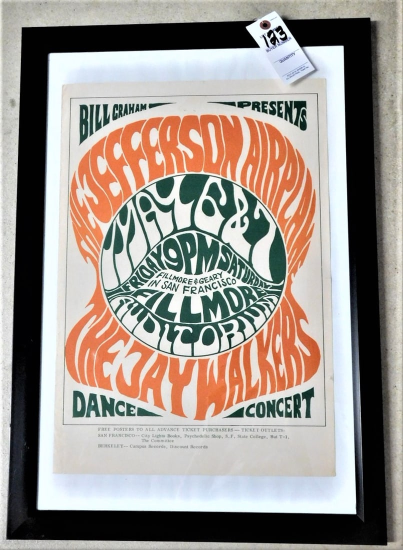 Orig.  Bill Graham Prod. Poster (1 of 2)