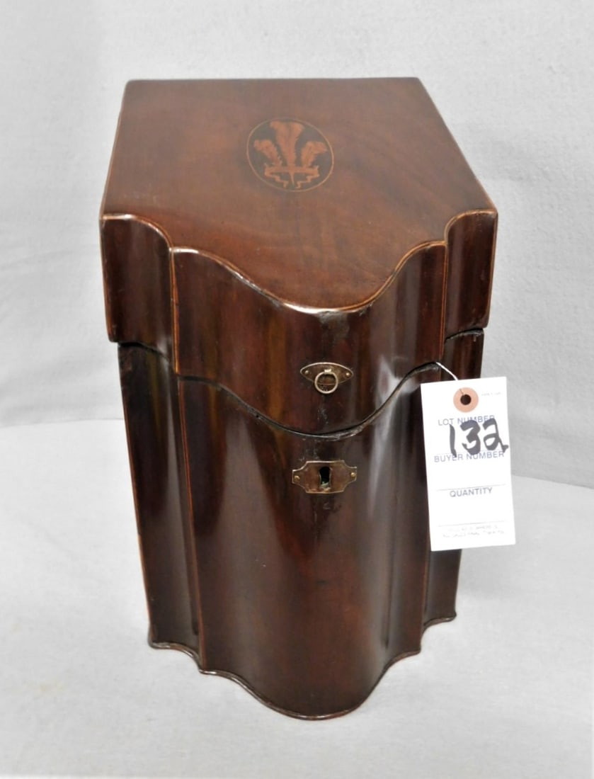 Early Mahogany Knife Box (1 of 3)