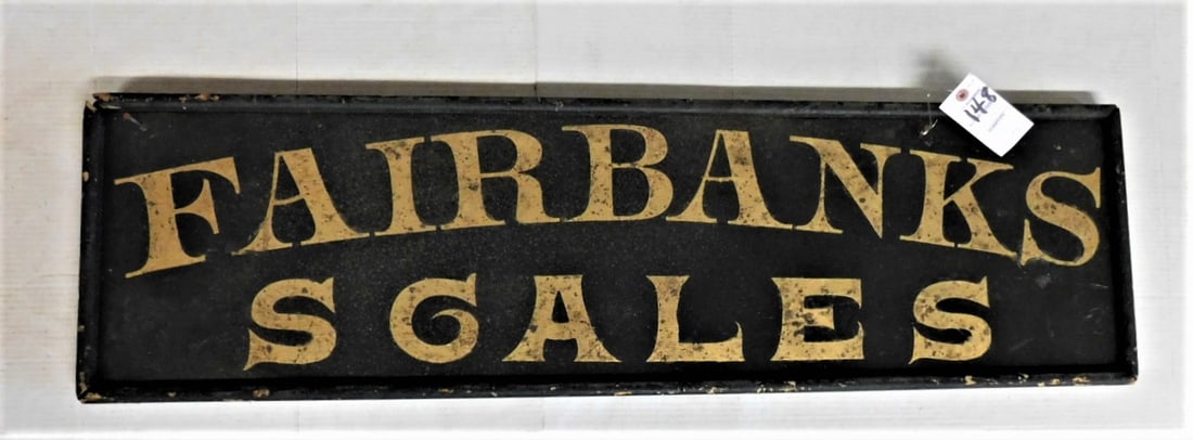 Fairbanks Scales  Advertising Sign (1 of 2)
