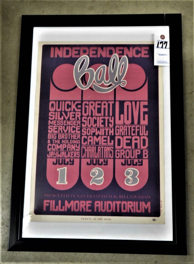 Orig. Bill Graham Prod. Poster (1 of 2)