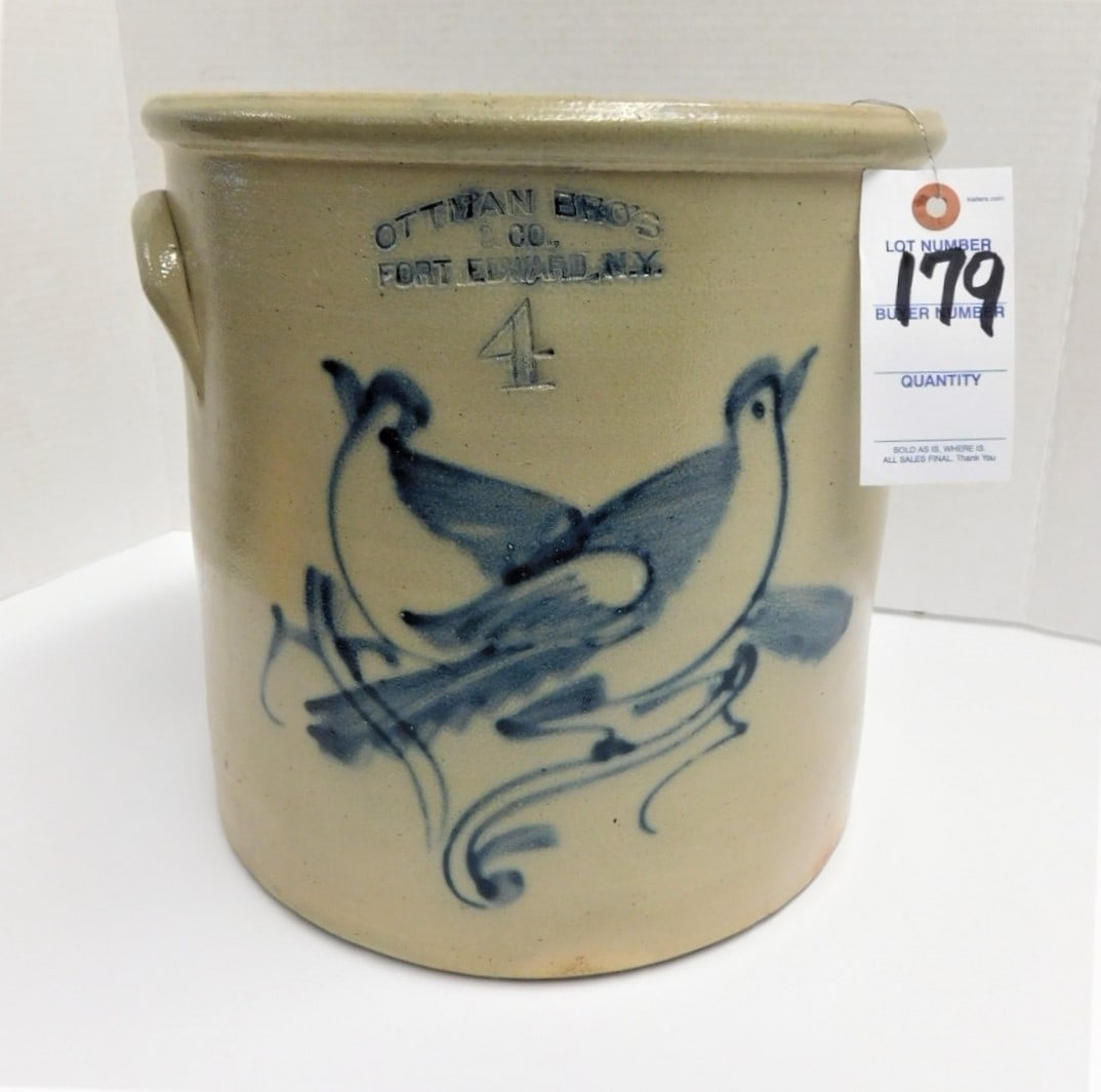 Ottman Bros & Co. NY Crock (1 of 2)