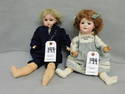 2 Antique Dolls w/Bisque Heads