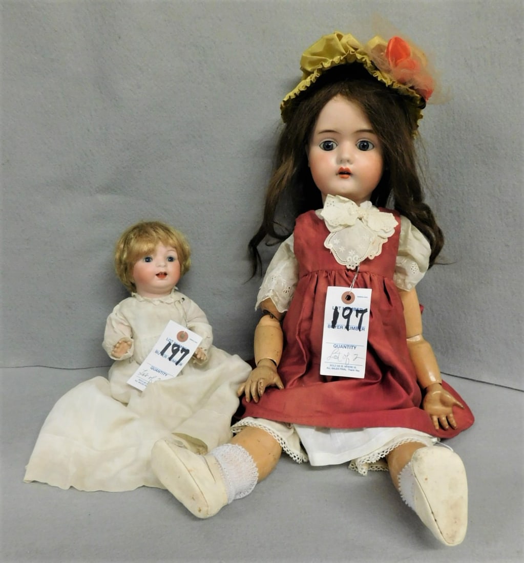 Lot of 2 Antique Dolls (1 of 2)