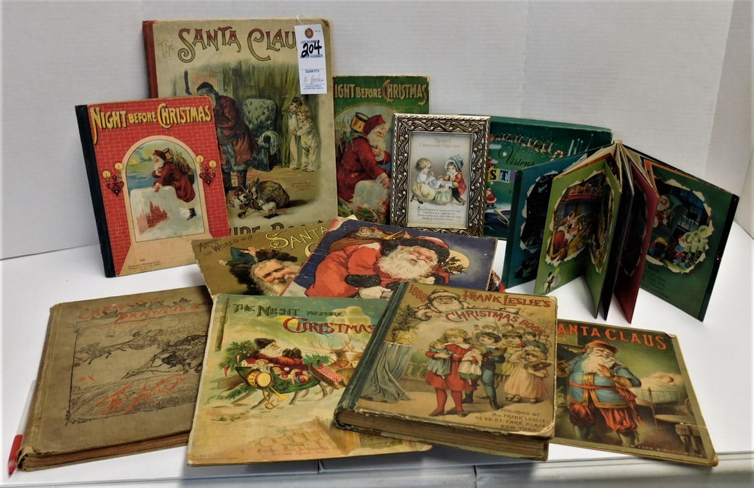 10 Victorian Children's Christmas Books (1 of 12)
