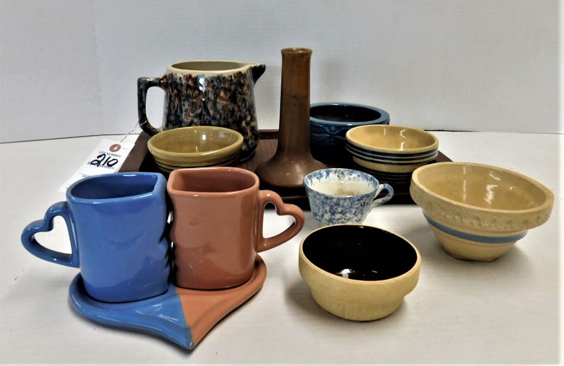 Lot of 9 Pcs. of  Early Pottery (1 of 1)