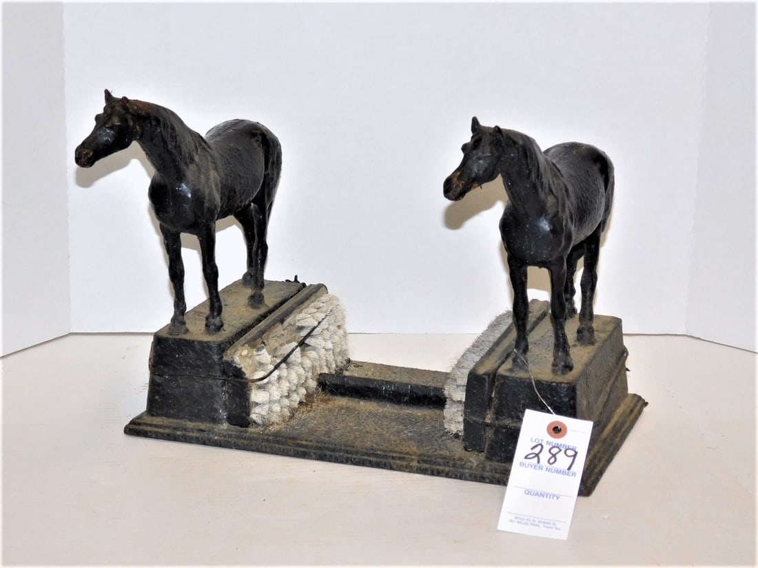 Horse/Brush Iron Boot Scraper (1 of 4)