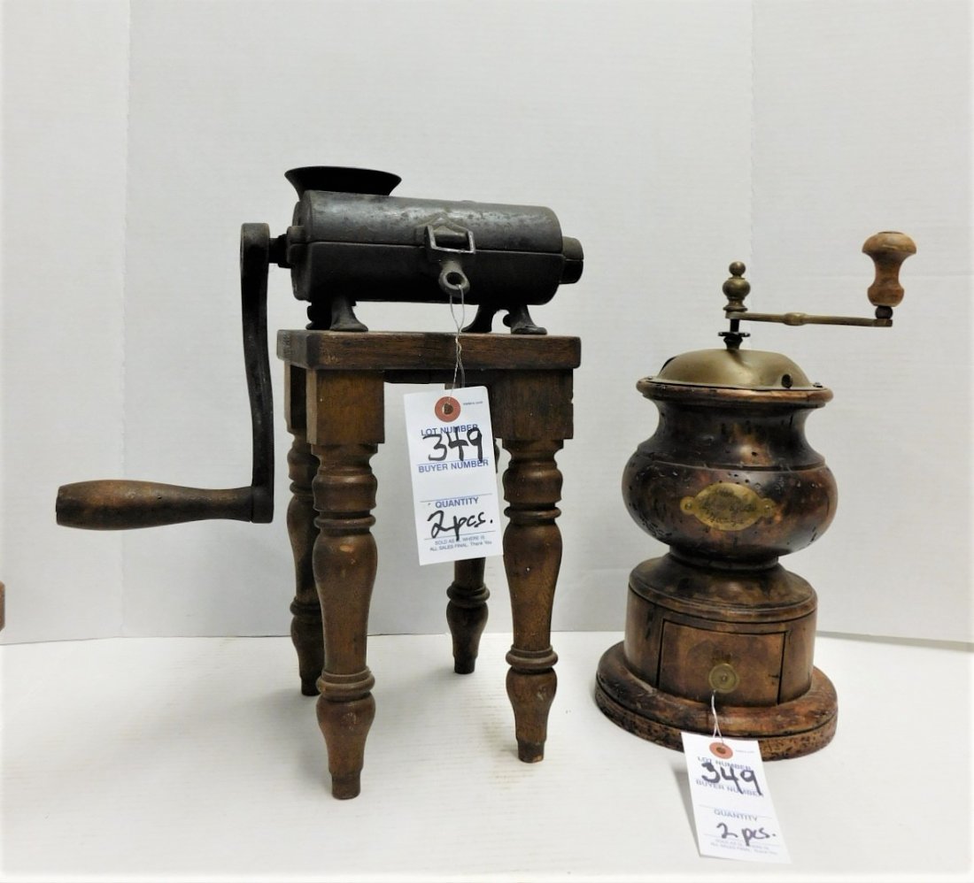 Lot of 2 Early Wooden Kitchenwares (1 of 1)