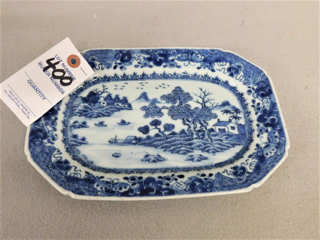 Early Rectangular Sm. Canton Sm. Platter (1 of 3)