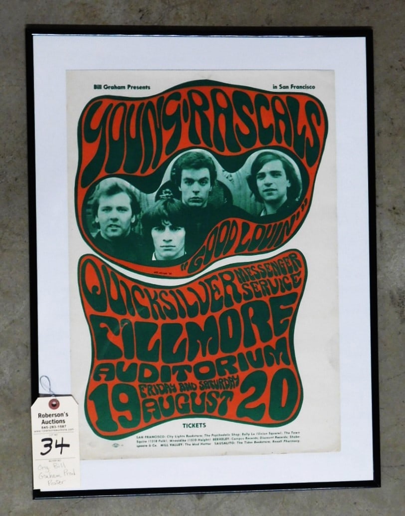 Orig Bill Graham Poster (1 of 3)