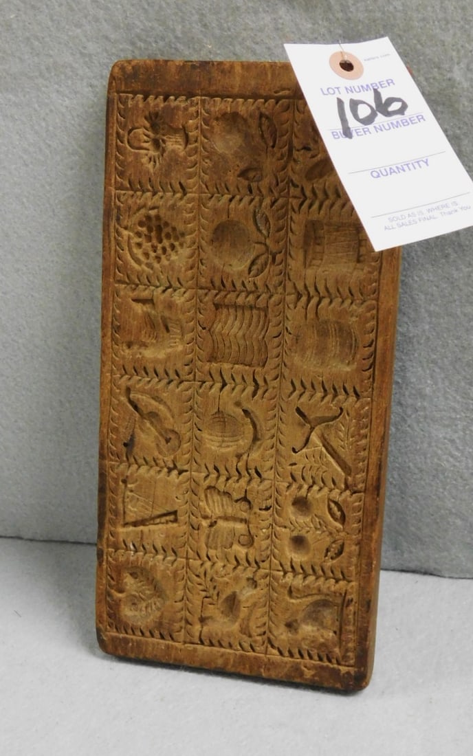 Wooden Maple Sugar Mold (1 of 2)