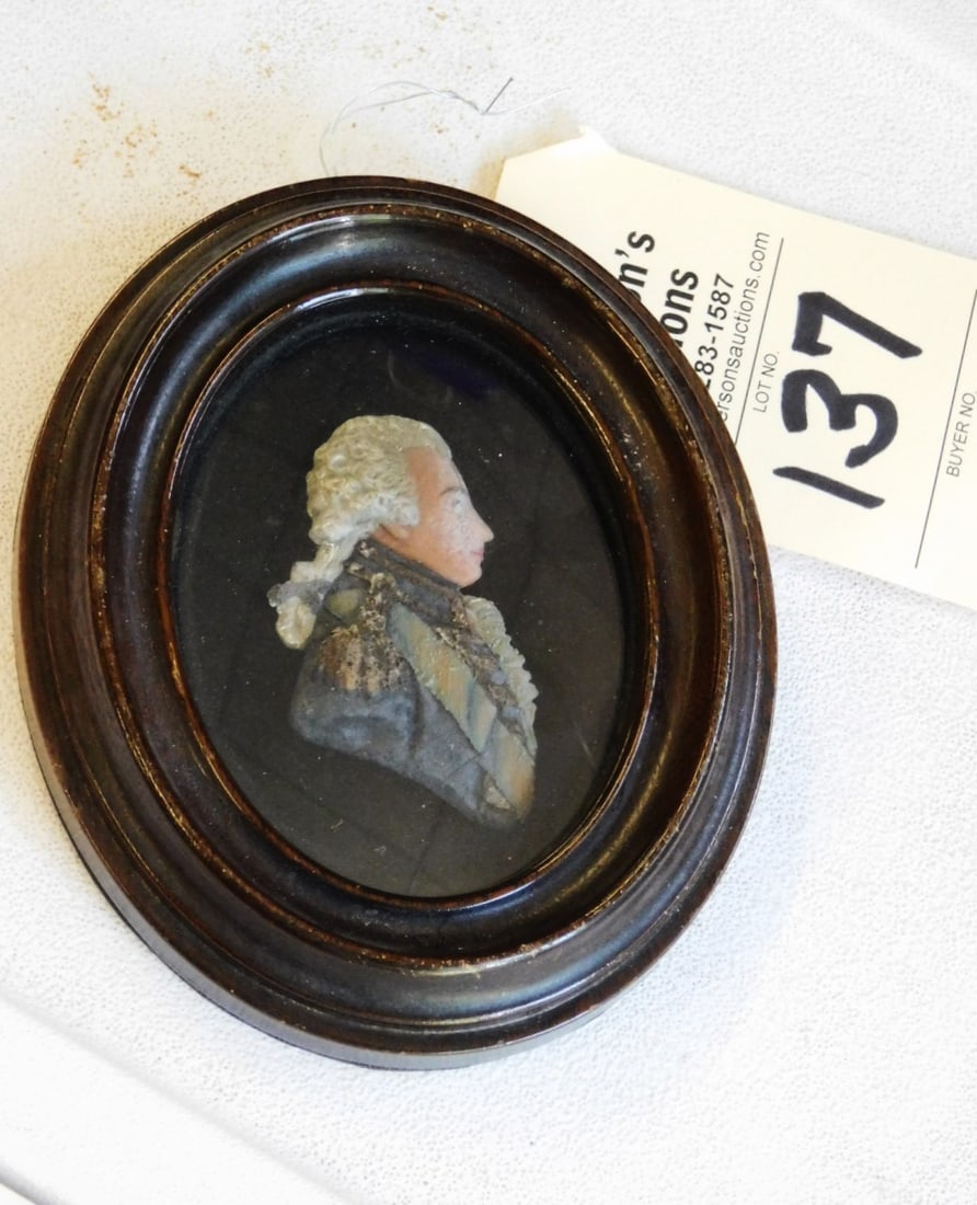 Unusual 3 Dimensional Side Portrait of George Washington (1 of 1)