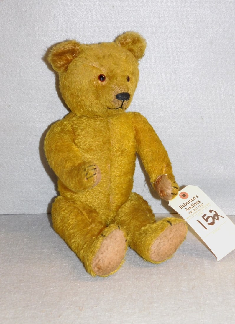Early Jtd. Mohair Humpback Teddy Bear (1 of 3)