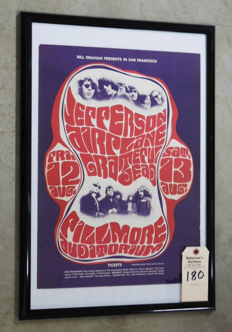 Orig. Bill Graham Productions Poster (1 of 3)