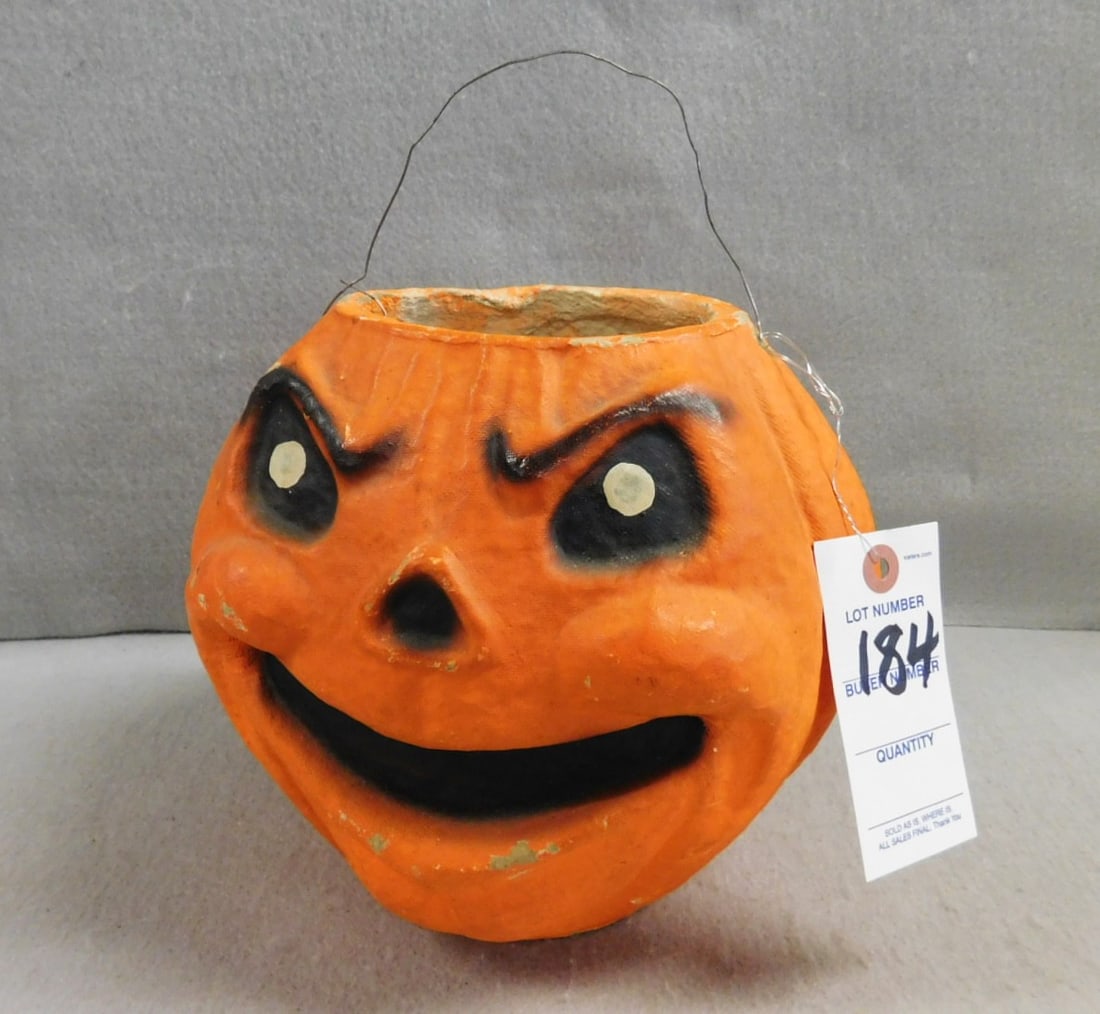 Vintage Pulp Papier Jack-O-Lantern (1 of 3)