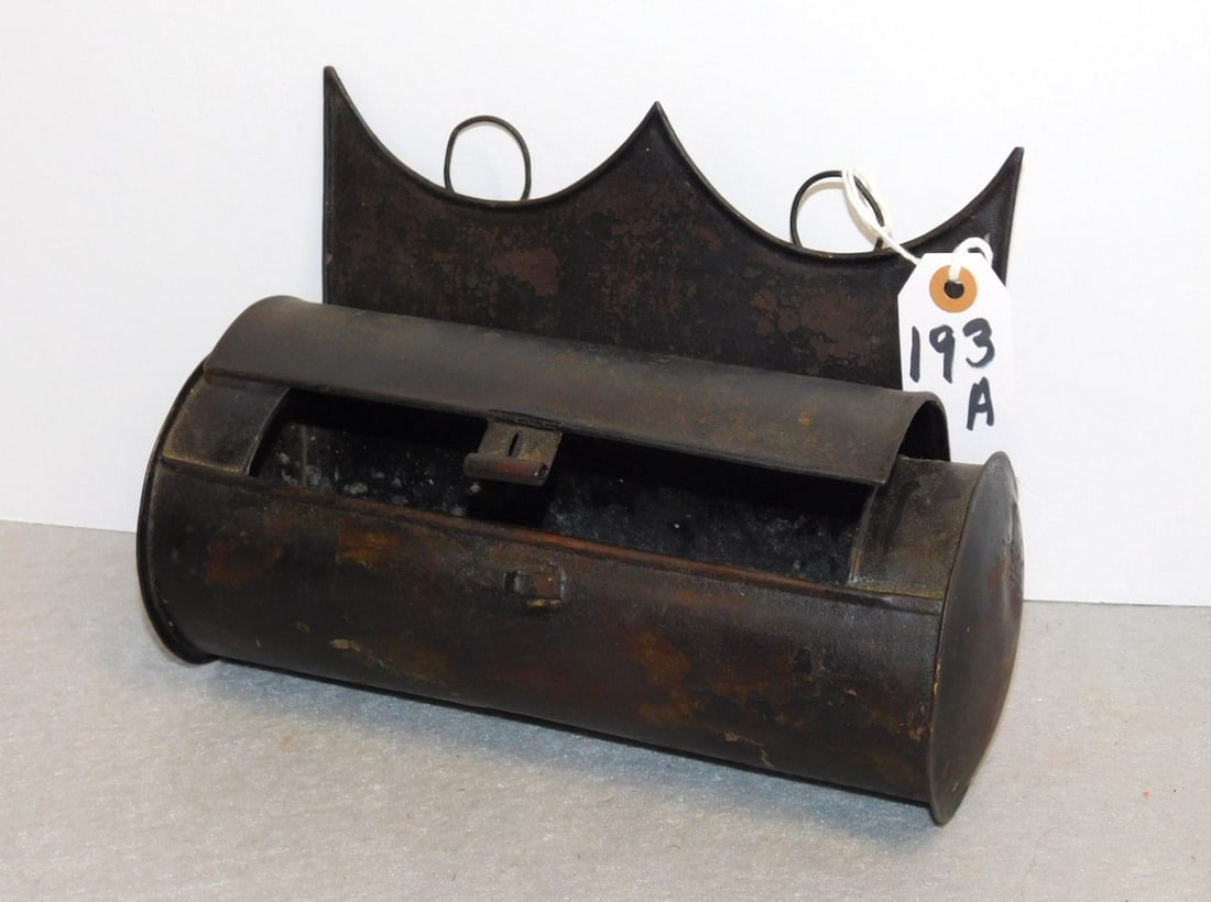 Early Hanging Toleware Cylinder (1 of 2)