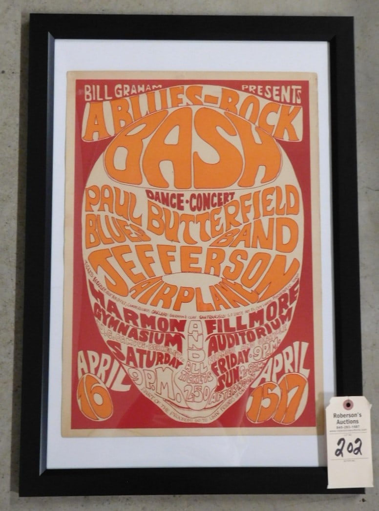 Orig. Bill Graham Productions Poster (1 of 2)