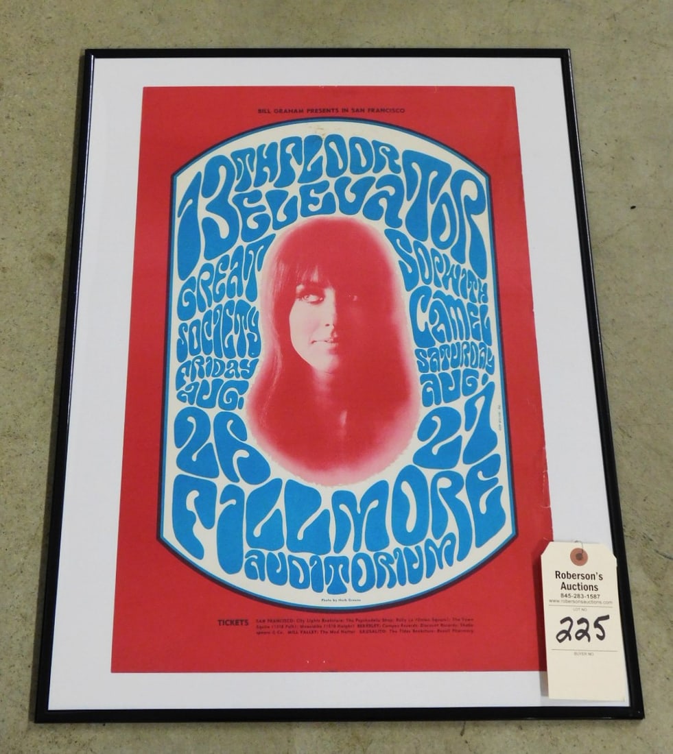 Orig.Bill Graham Productions Poster (1 of 3)