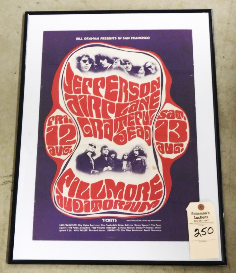 Orig.Bill Graham Productions Poster (1 of 3)