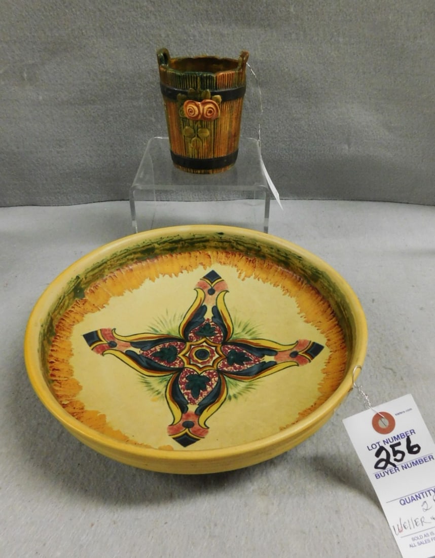 Lot of 2 Pottery Pcs. (1 of 1)