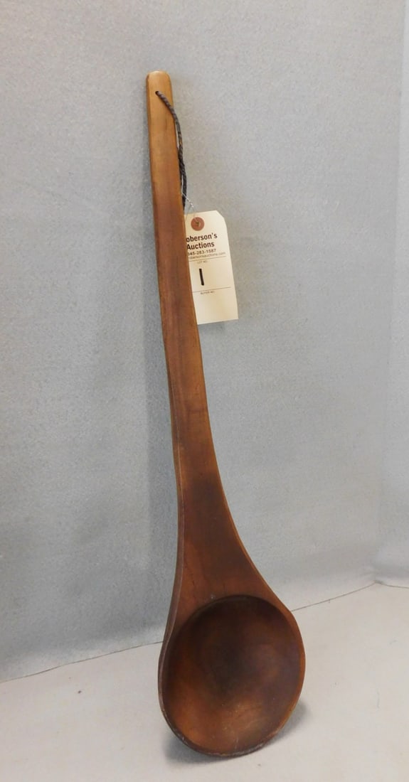 Early 19th C.  Walnut Dipper (1 of 2)
