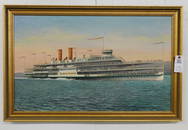 A. Nemethy Sr. Oil of Hendrick Hudson
