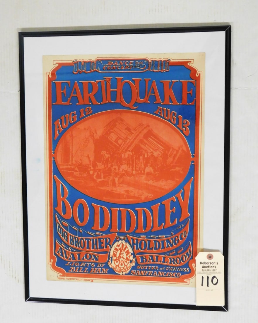 Orig. Bill Graham Production Poster (1 of 3)