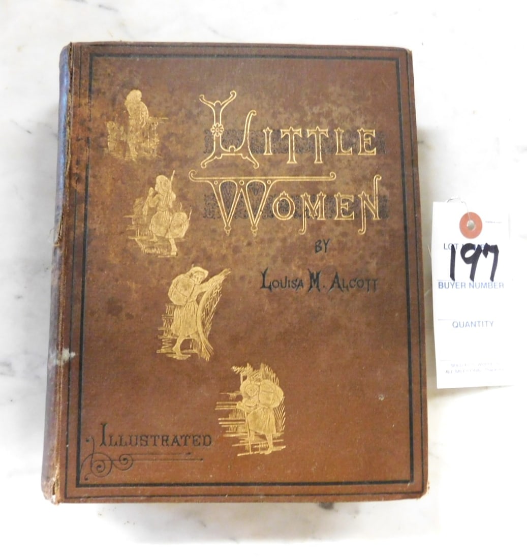 Illustrated "Little Women" By L. M.Alcott: Illustrated "Little Women" By Louisa M. Alcott Copywright 1880-Univeristy Press-John Wilson & Son Cambridge