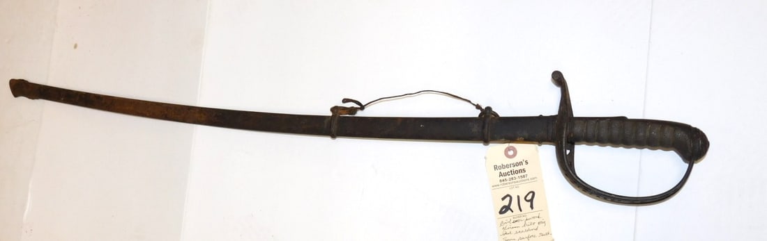 Civil War Sword (1 of 5)