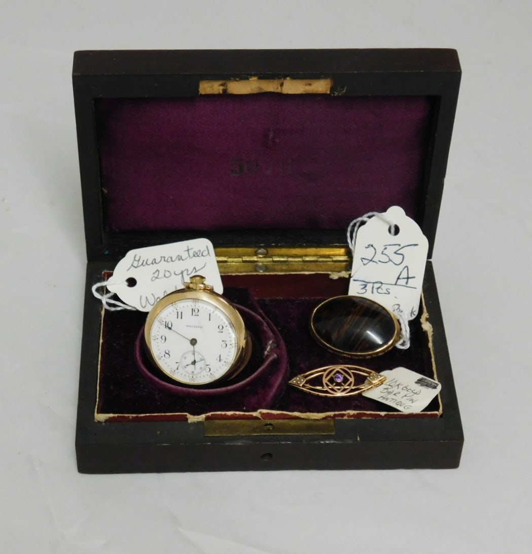 2 Pcs. Jewelry & Lady's Pocketwatch (1 of 1)