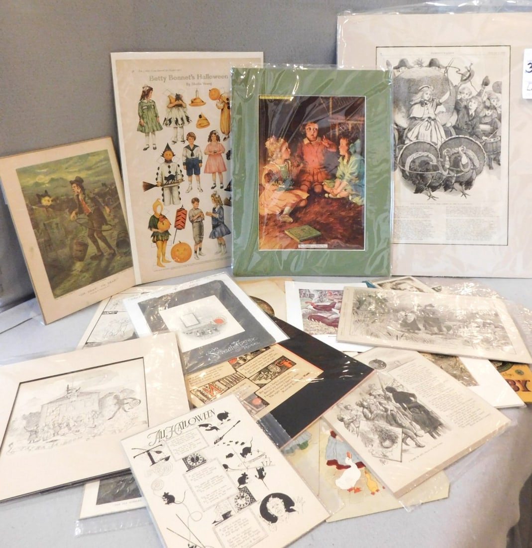 Lg. Lot of Halloween Ephemera (1 of 3)