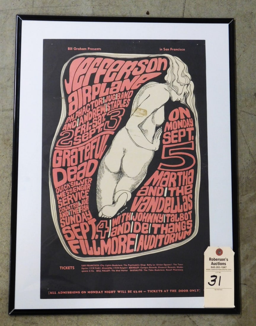 Orig. Bill Graham Productions Poster (1 of 2)