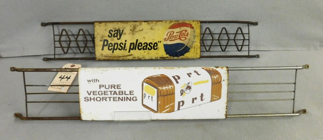 2 Advertising Country Store Door Pushers (1 of 4)